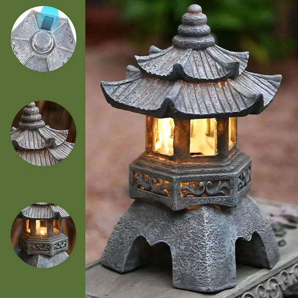 ZenGlow Garden Lantern - Elegant Solar Garden Lantern