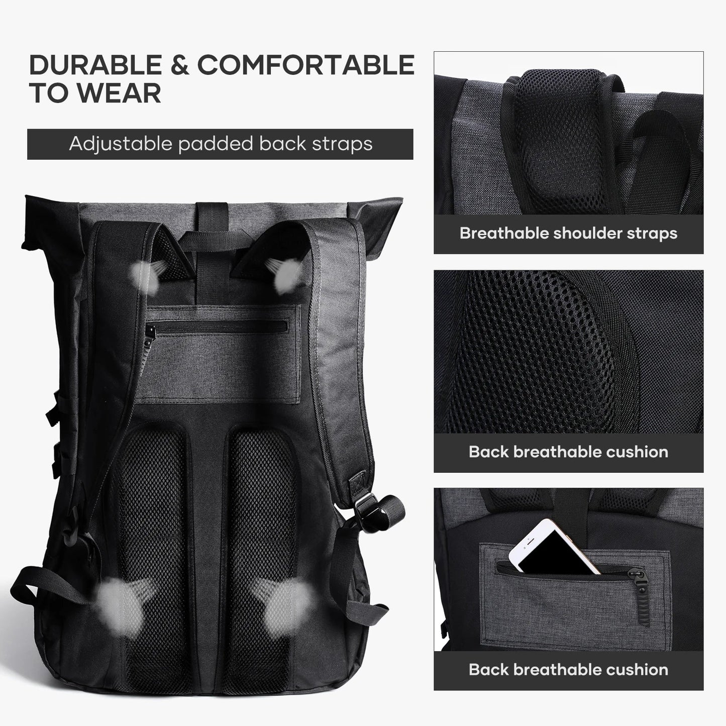 SportsPro – Stylish 35L Adventure Backpack