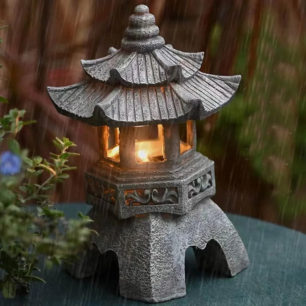 ZenGlow Garden Lantern - Elegant Solar Garden Lantern