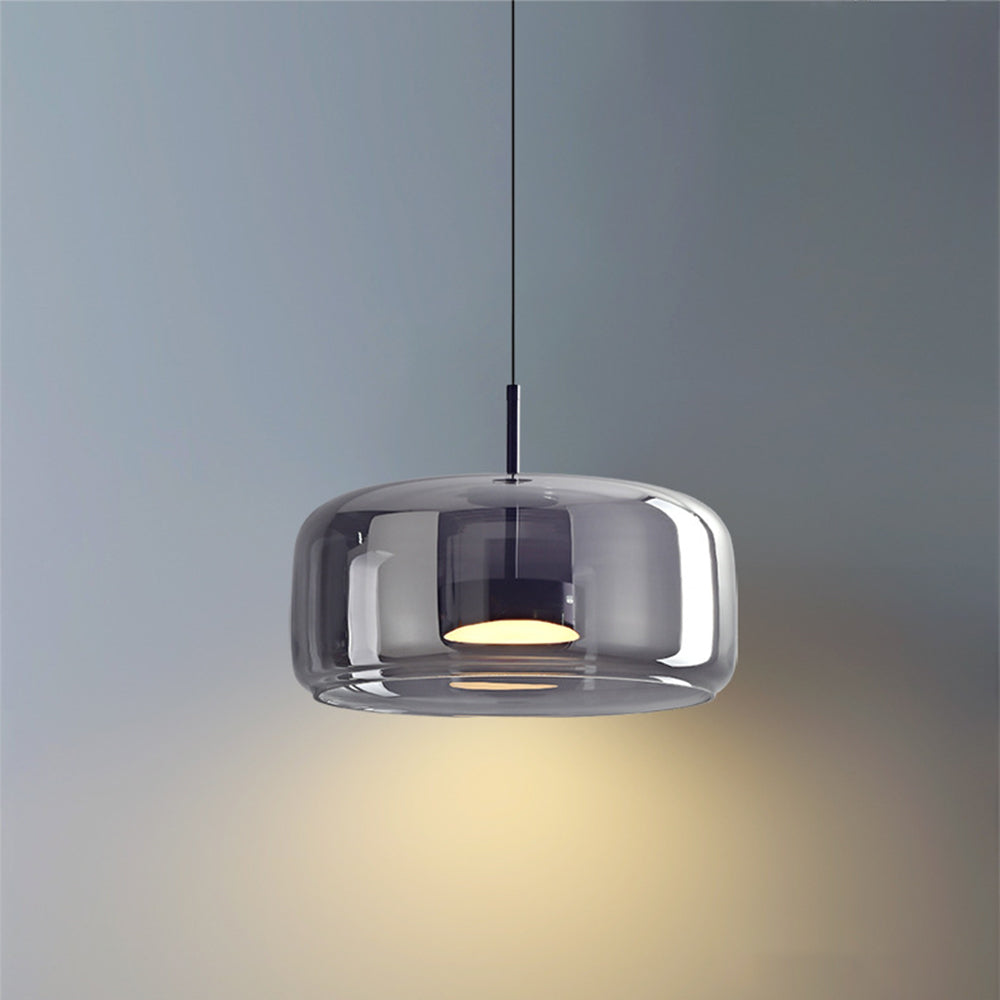 Hailie LED – Retro Amber Pendant Light for Atmospheric Illumination