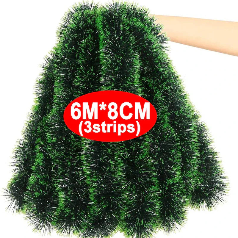 Verdant Christmas Decoration Ribbon - Luxury Green Christmas Decoration Ribbon