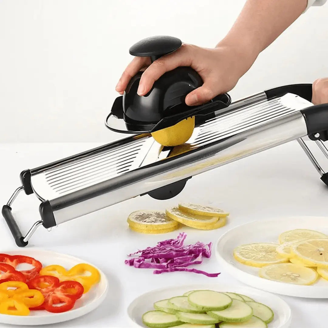 PrecisionSlice - Stylish Stainless Steel Mandoline