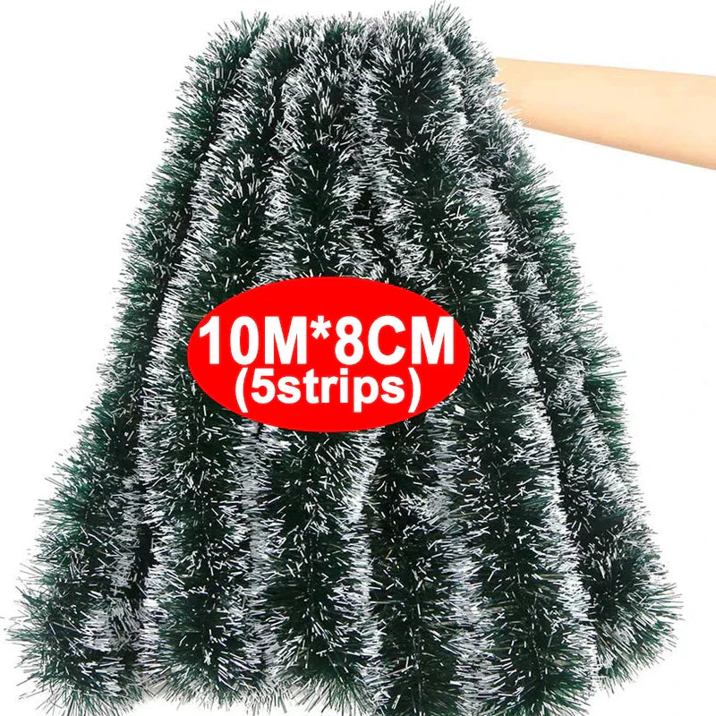 Verdant Christmas Decoration Ribbon - Luxury Green Christmas Decoration Ribbon