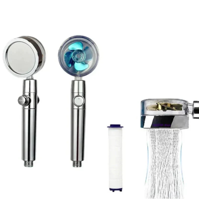 TurboSpray Shower Head - Luxury High-Pressure Shower Head with Filtration