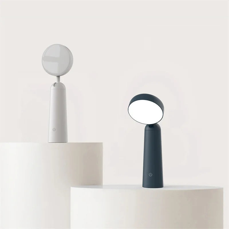 Modern Black Table Lamp with Gold Accents – Luxury LED Lighting
