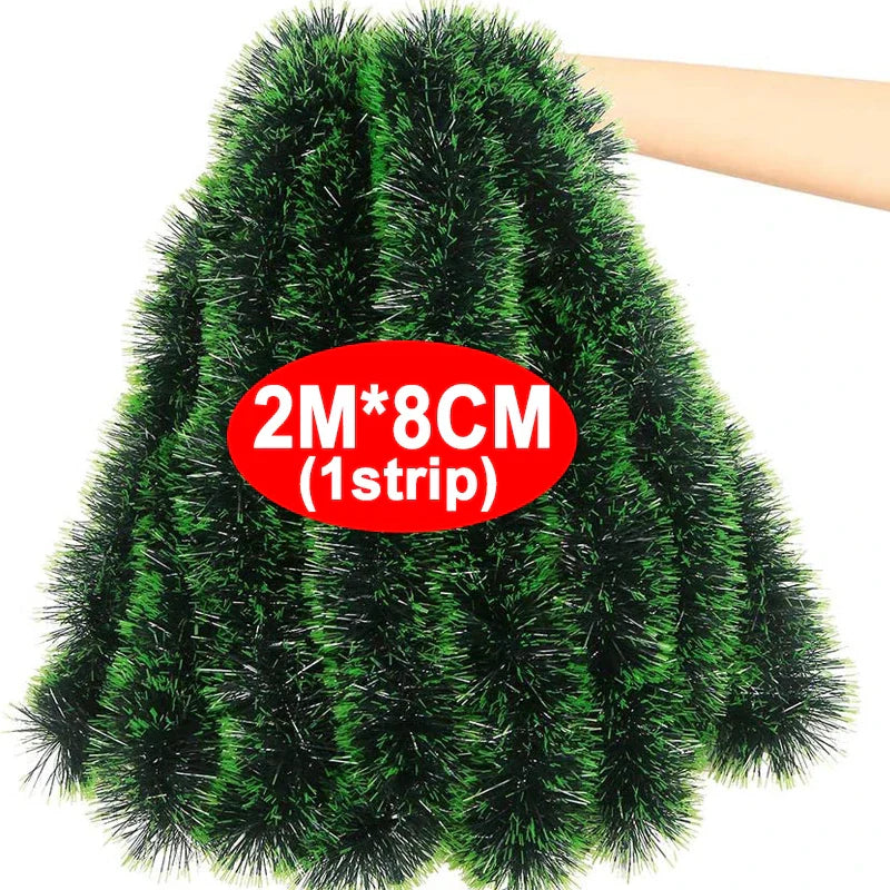 Verdant Christmas Decoration Ribbon - Luxury Green Christmas Decoration Ribbon