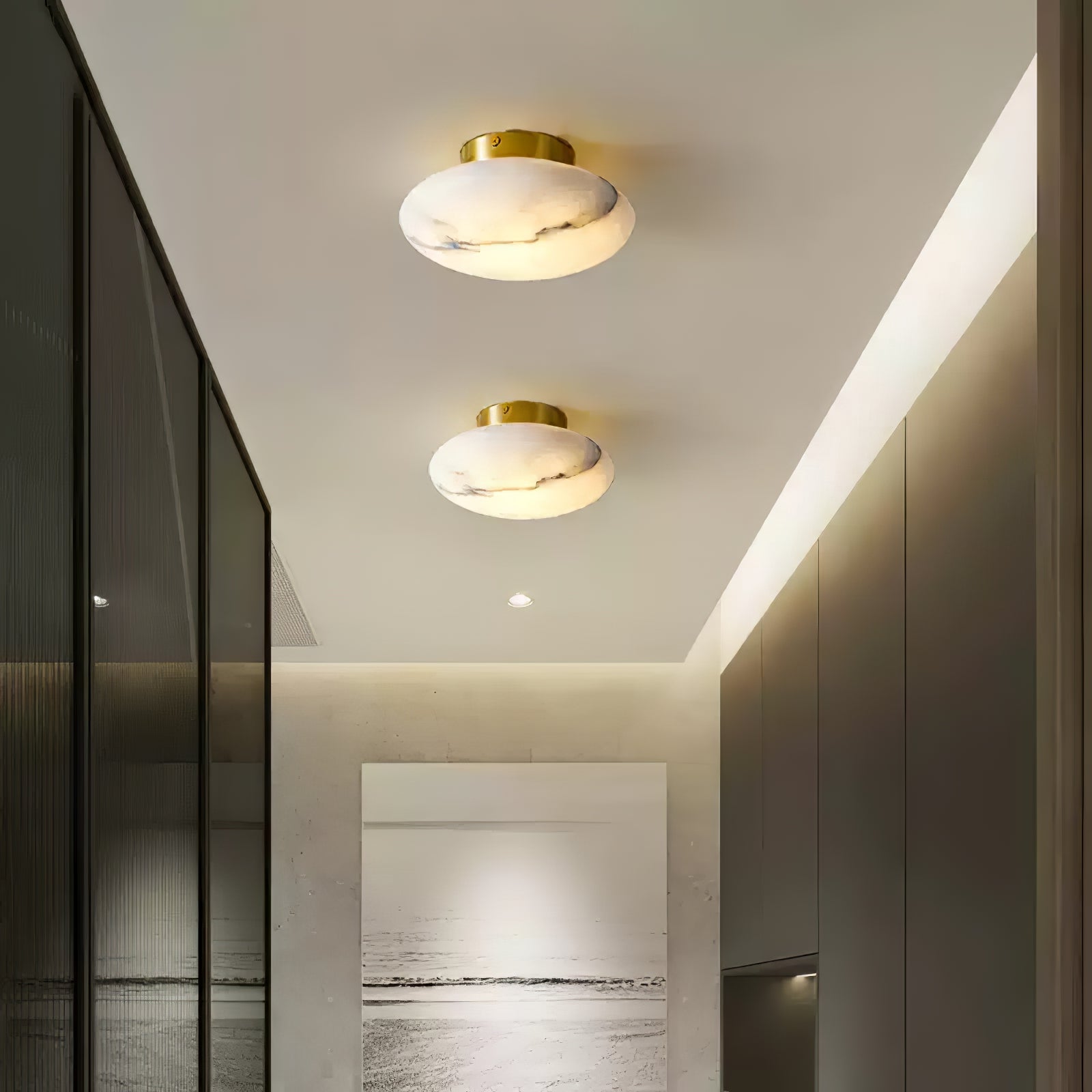 Lumière Wall Lamp - Luxury Minimalist Alabaster Wall Lighting