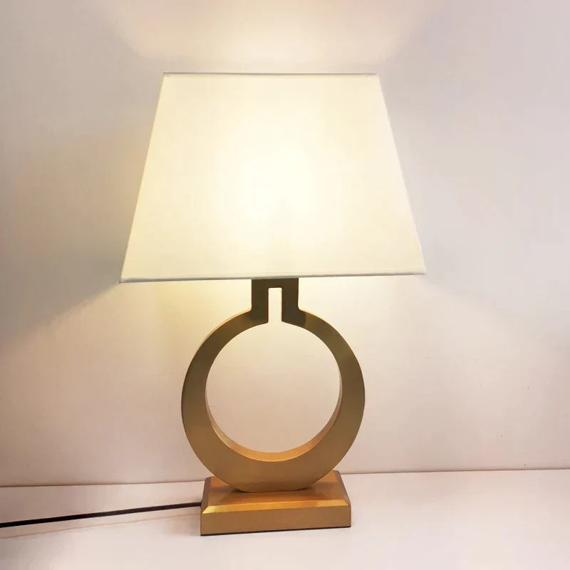 Golden VillaGlow Luxury Design Lamp for Elegant Spaces
