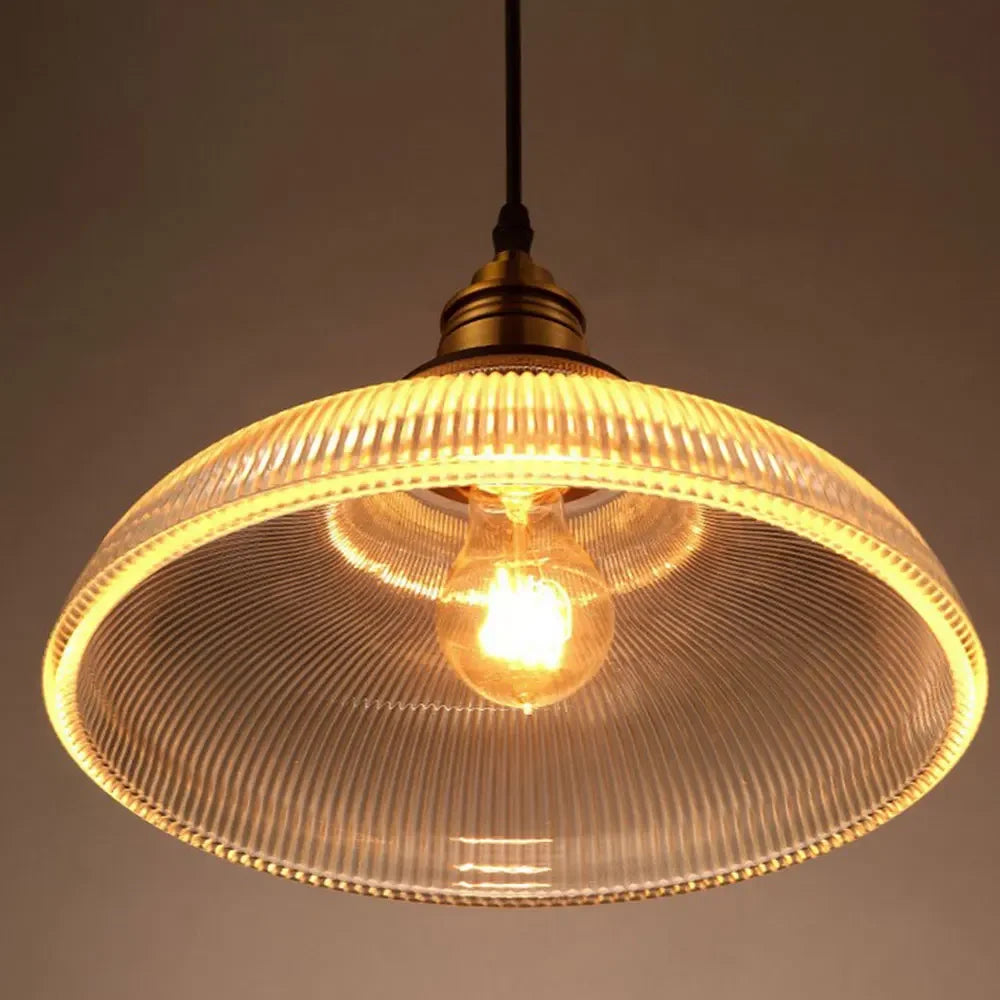 LumiAura Scandinavische Hanglamp – Vintage Elegantie in Glas