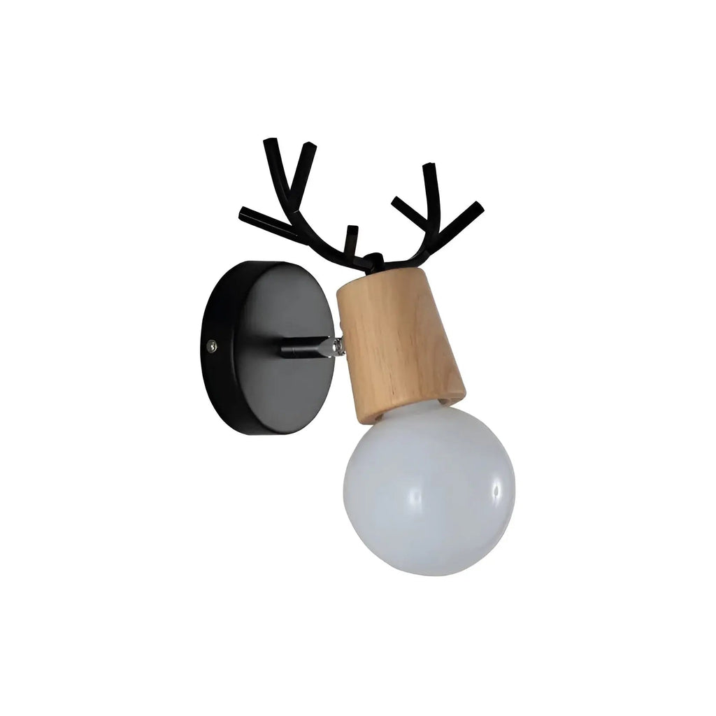 Nordic Glow Gewei LED Wandlamp – Elegant & Energiezuinig Design