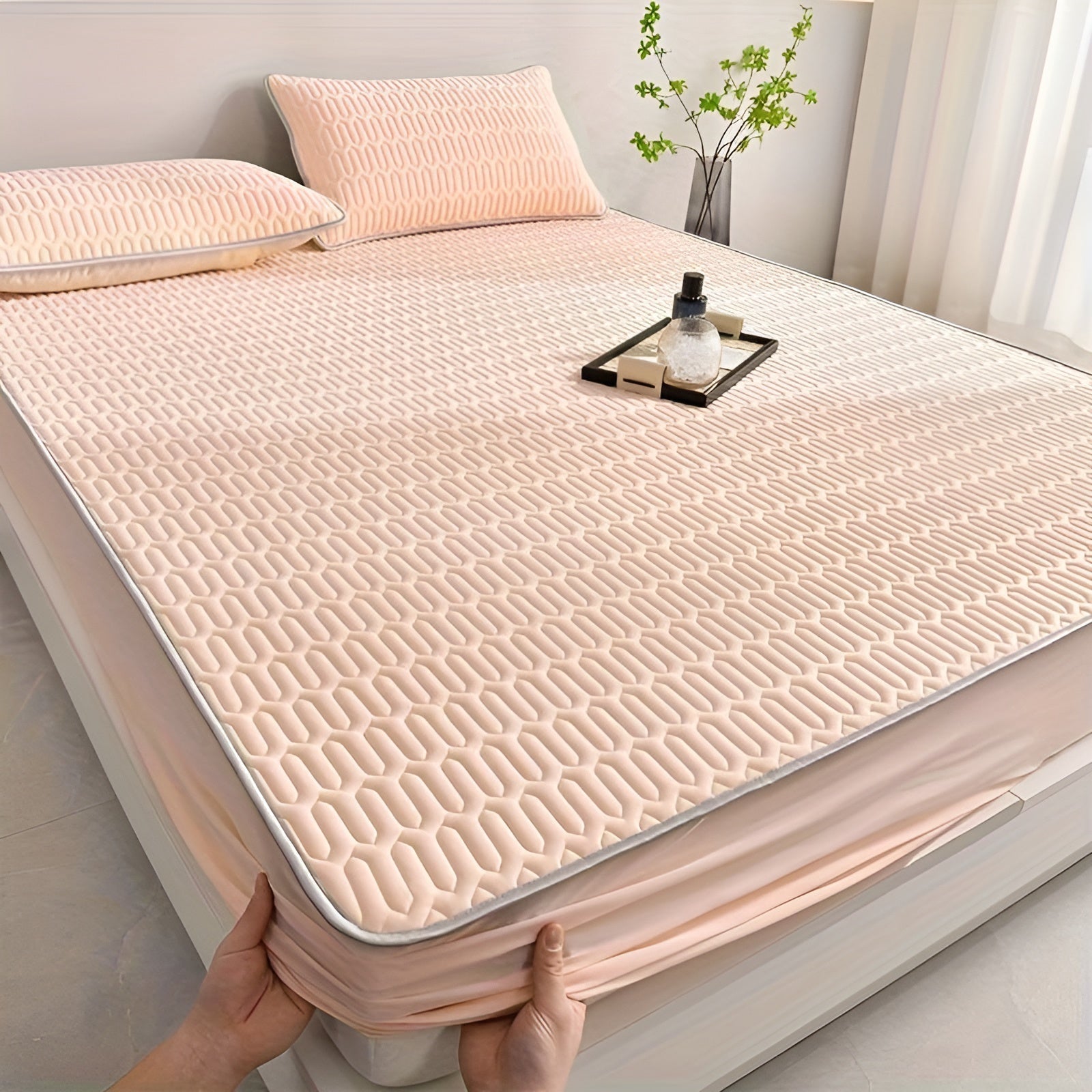 ChillDreams Set – Luxury Cooling Latex Mattress and Pillows