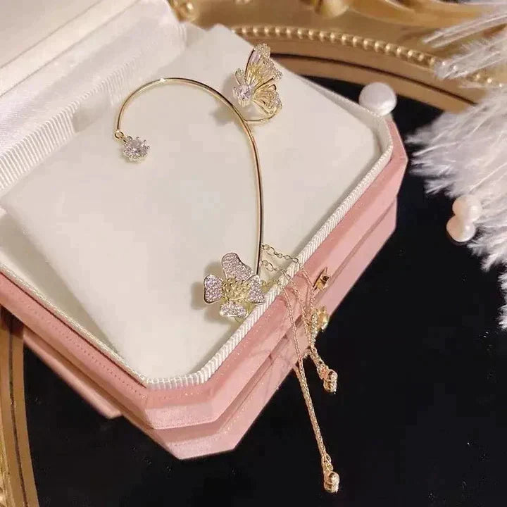 Gorgeous Butterfly Cuff Earrings