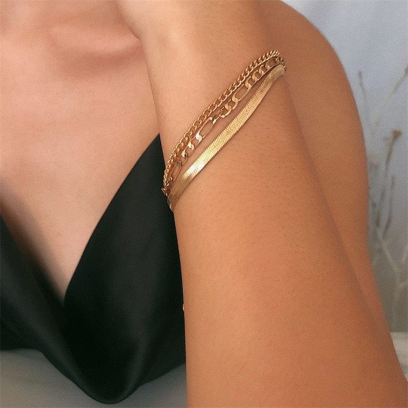 Charming Bracelet Trio | Delicate 3-Piece Set