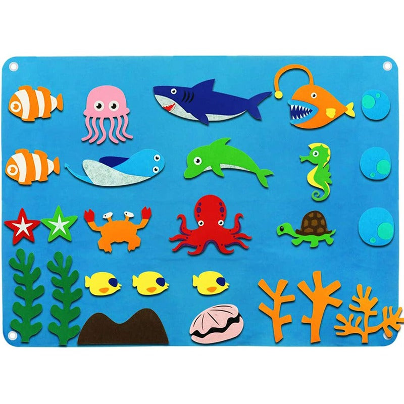 FeltPlay – Creative Toddler Felt Board for Playtime Fun