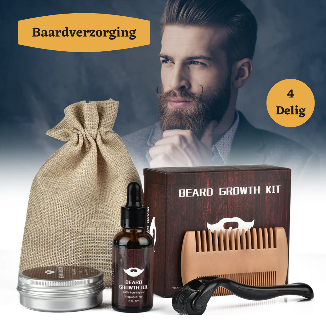 BeardBoost – Nurturing Beard Growth Kit for Skin