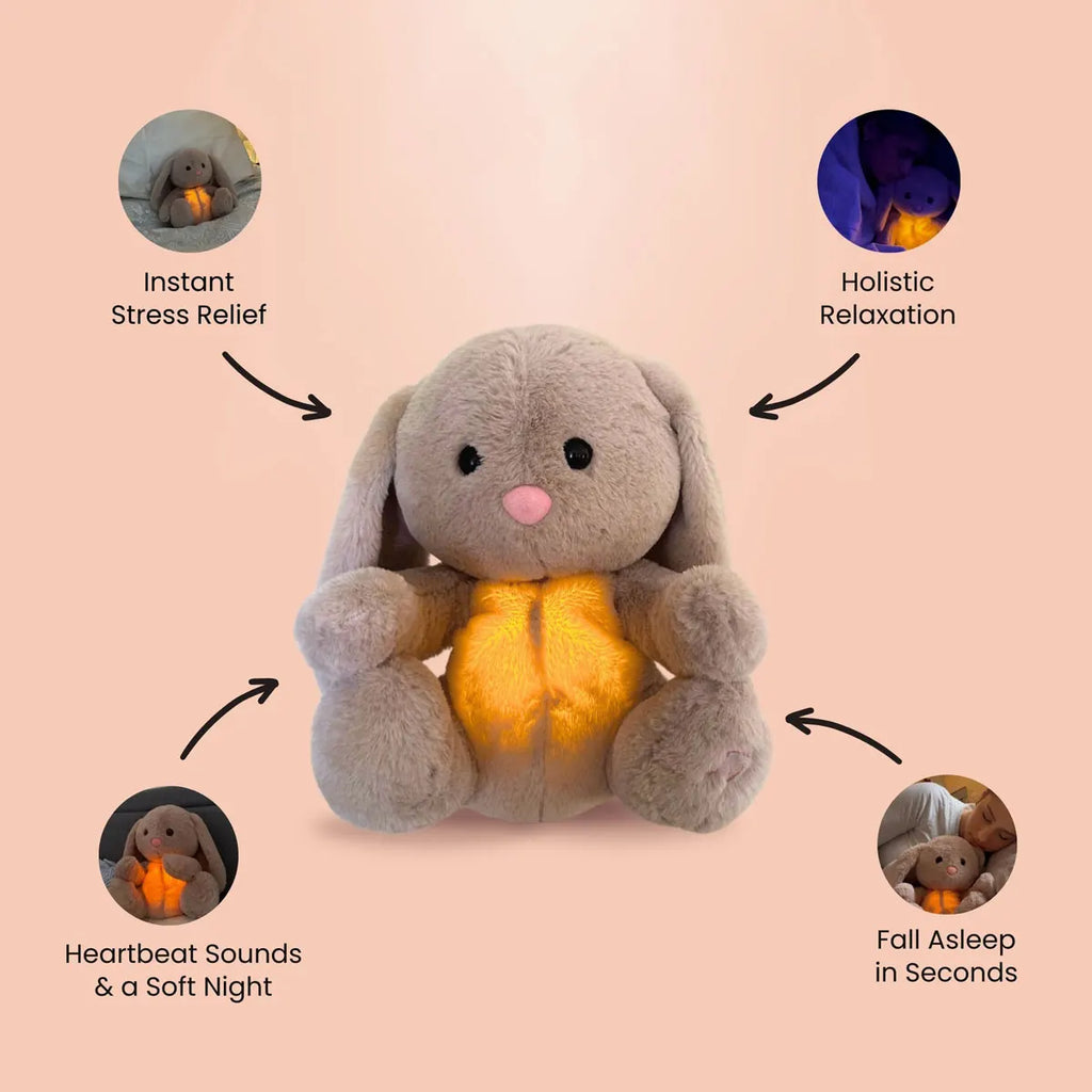 Soothing Bunny Cuddly Toy - Bring Ultimate Calm with the Magical Bunny for Babies
