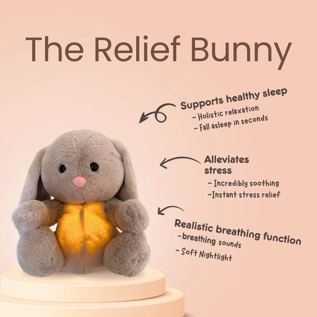 Soothing Bunny Cuddly Toy - Bring Ultimate Calm with the Magical Bunny for Babies
