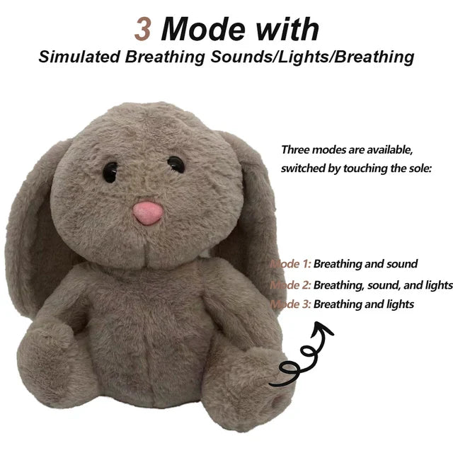 Soothing Bunny Cuddly Toy - Bring Ultimate Calm with the Magical Bunny for Babies