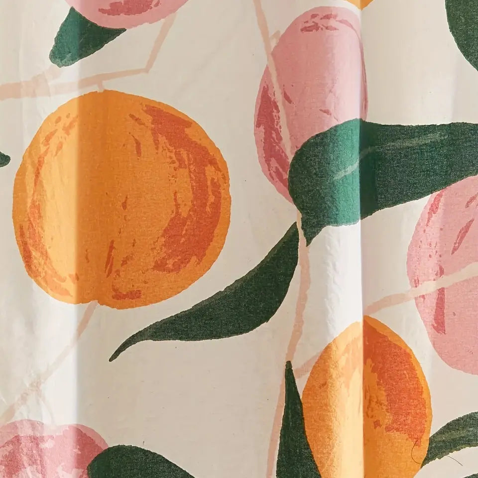 Elegant Floral Shower Curtain – Fresh Bathroom Makeover