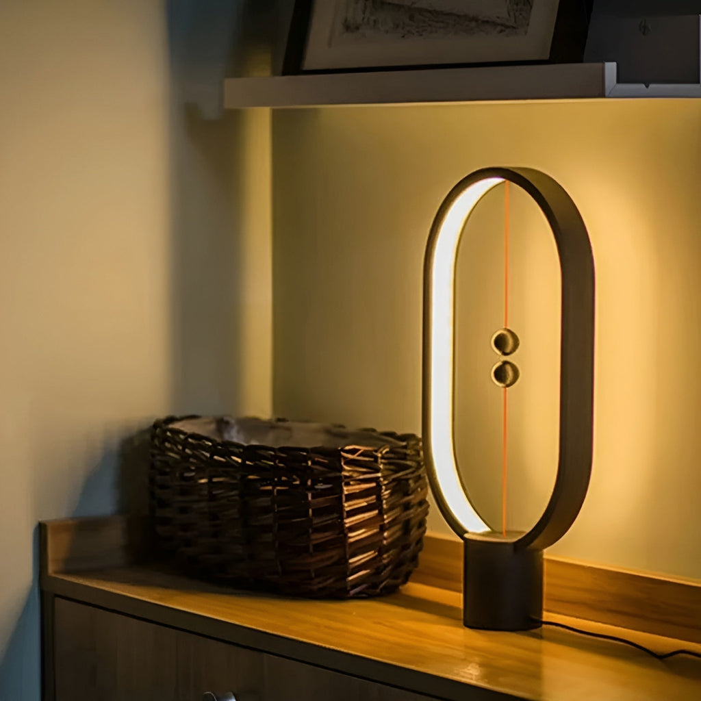 Elegant LED BalanceGlow Lamp – Refined Ambiance & USB Charging