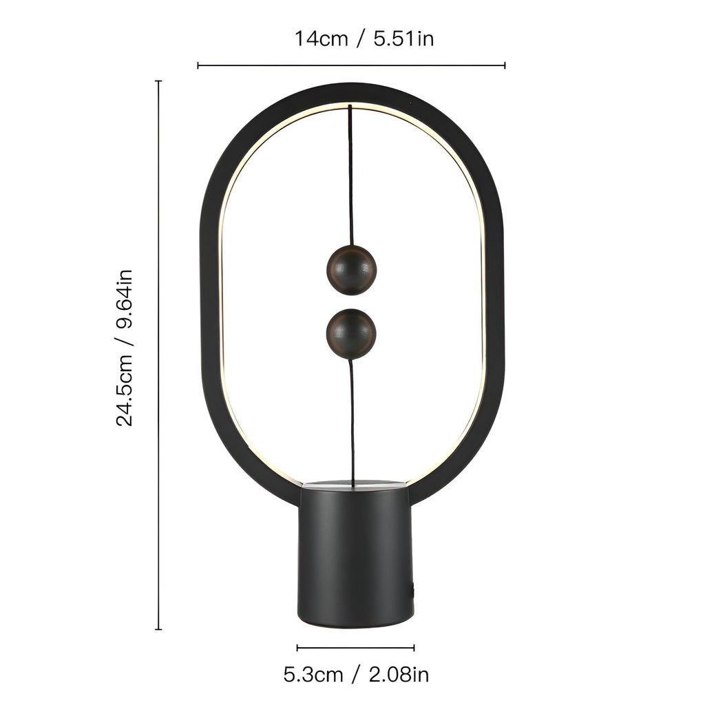 Elegant LED BalanceGlow Lamp – Refined Ambiance & USB Charging