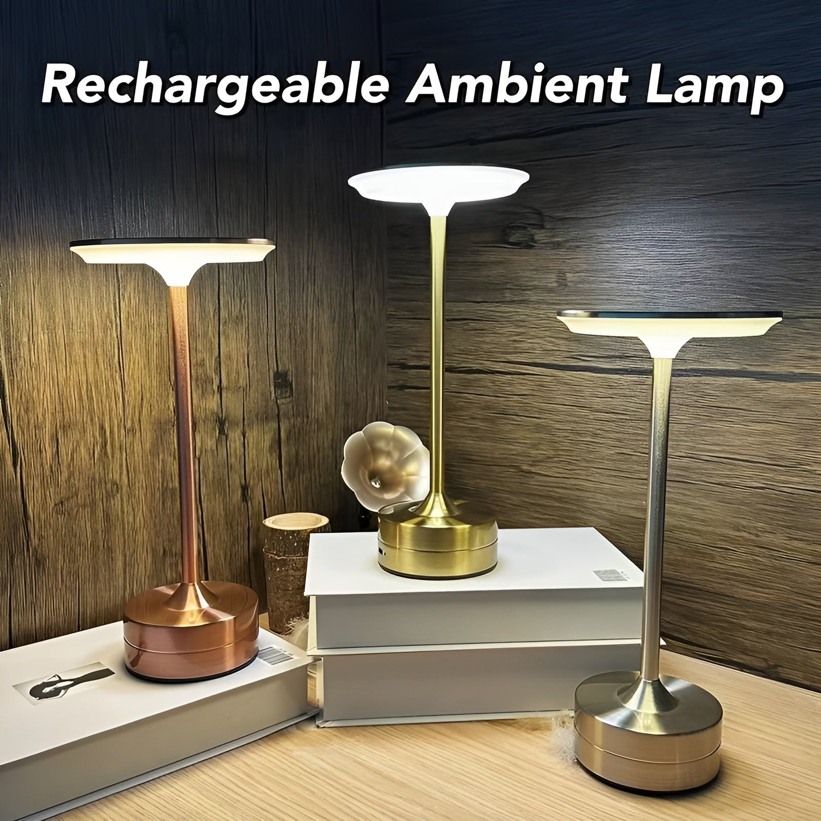 BeamEase Cordless LED Lamp – Elegance and Flexibility in One