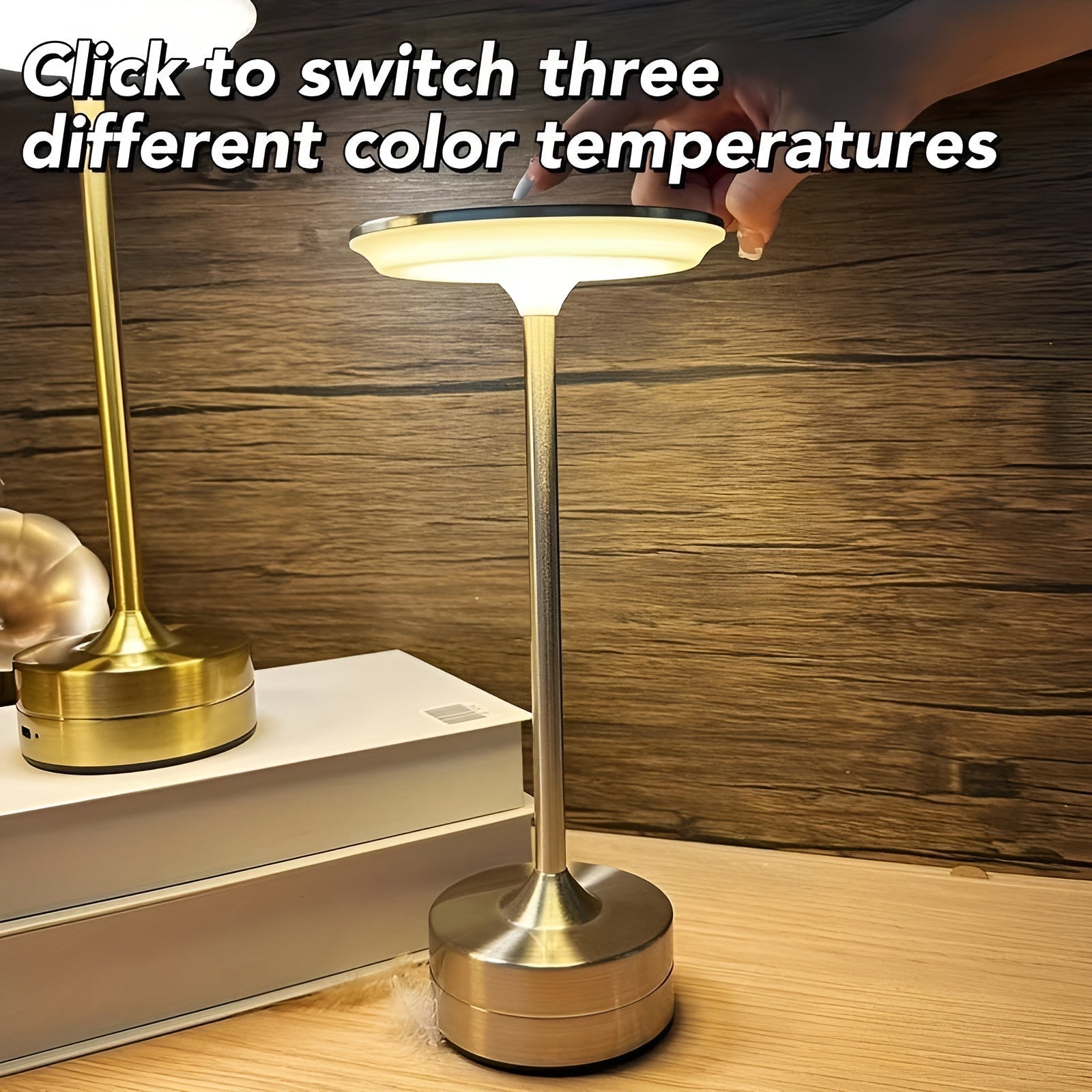 BeamEase Cordless LED Lamp – Elegance and Flexibility in One