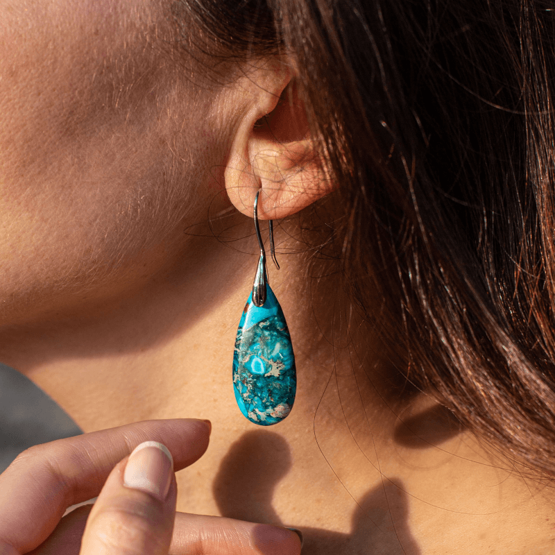 OceanGlow Earrings – Protective Energy from the Sea