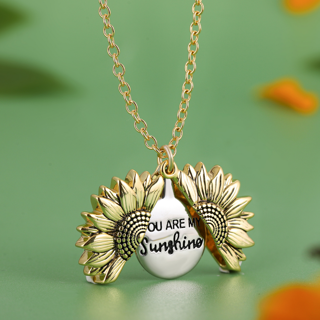 Solara – Elegant Sunflower Ladies' Necklace