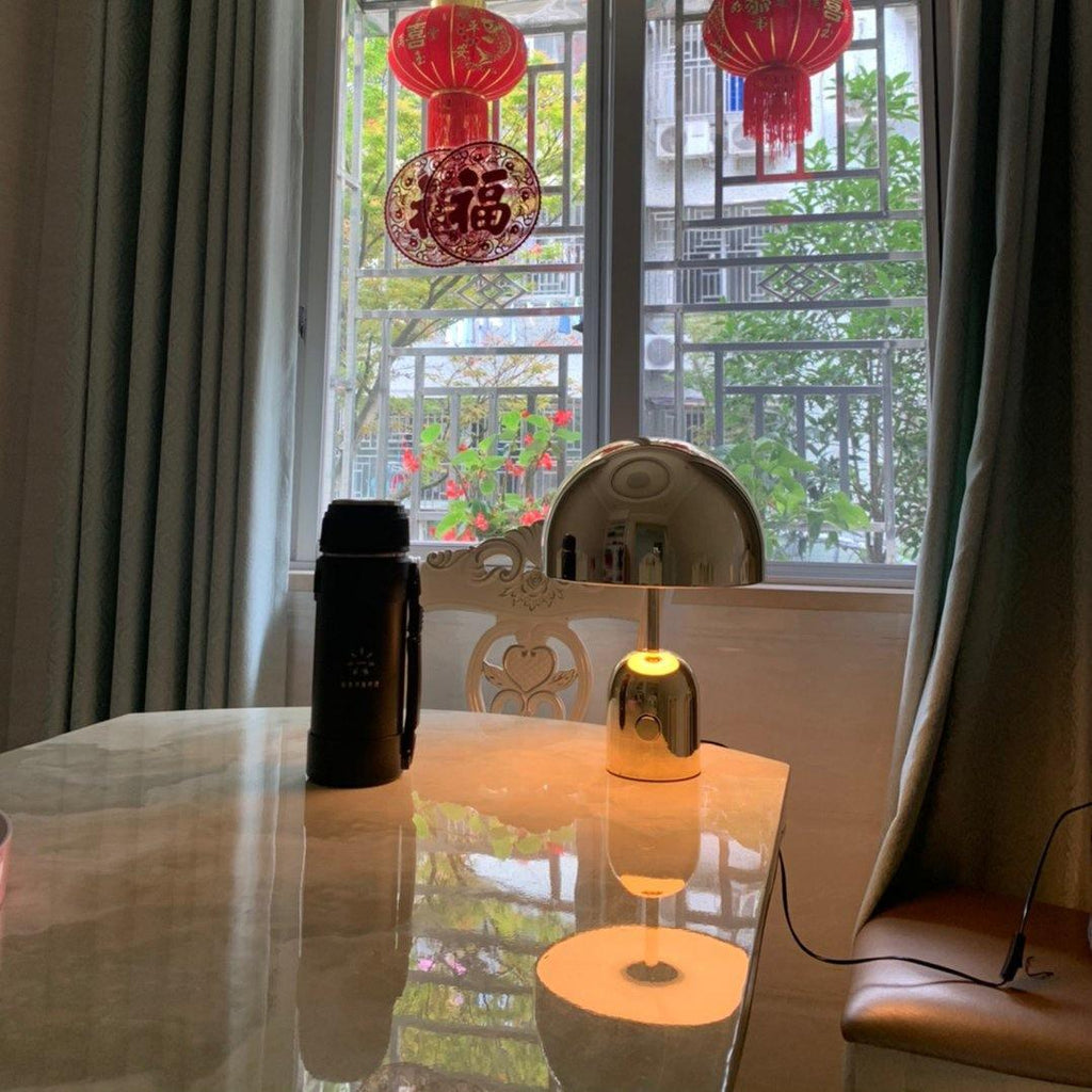 ChimeGlow Lamp - Bell-Shaped Elegance for Your Home