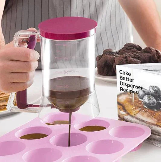 QuickServe Dispenser - Pancakes & Cupcakes Made Easy