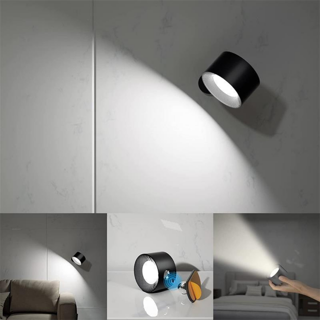 FlexiLamp - Wireless 360° Wall Lamp with Rechargeable LED
