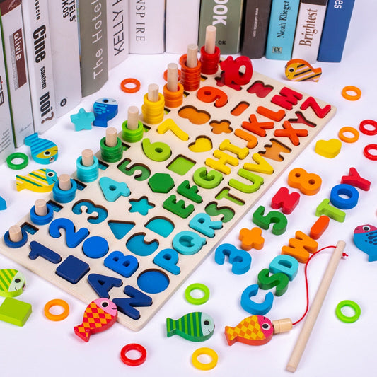 SafariExplorer - Wooden Montessori Toddler Board