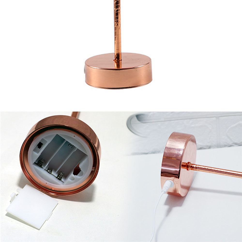 OstrichGlow Nightlight - Unique Mood Lamp with Pink Base