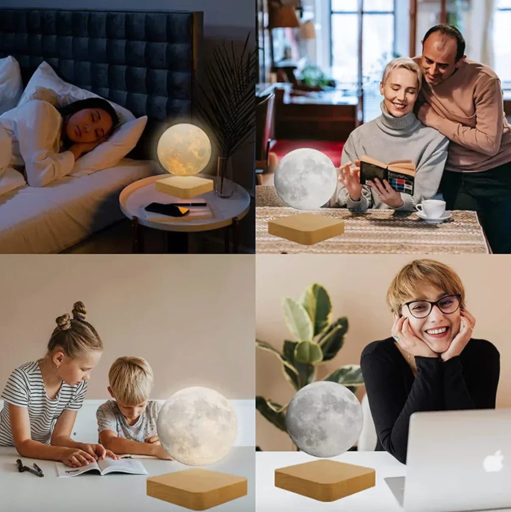 LunaGlow – Atmospheric LED Moon Lamp for your Interior