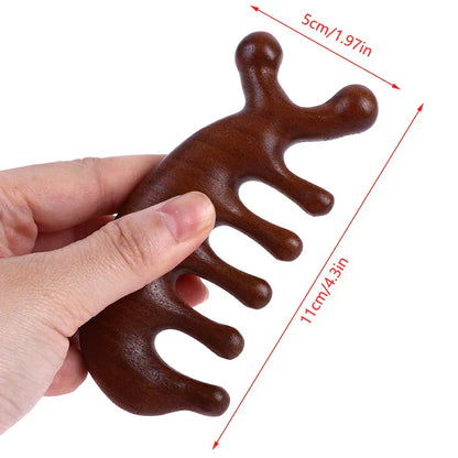 CalmComb - Luxury Sandalwood Massage Comb