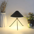 Eleganza Luxe Table Lamp – USB Rechargeable LED Lighting with Chic Design in Black, Gold, and Silver