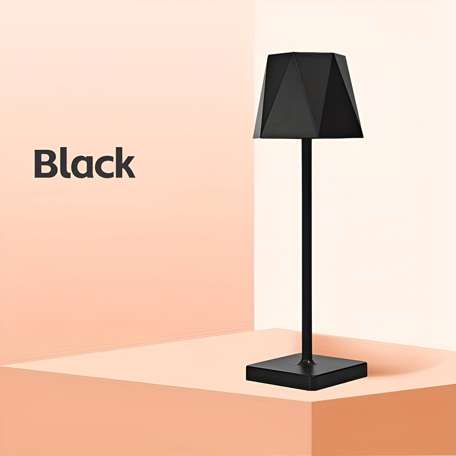 Elegant Retro LED Table Lamp - Wireless & Rechargeable