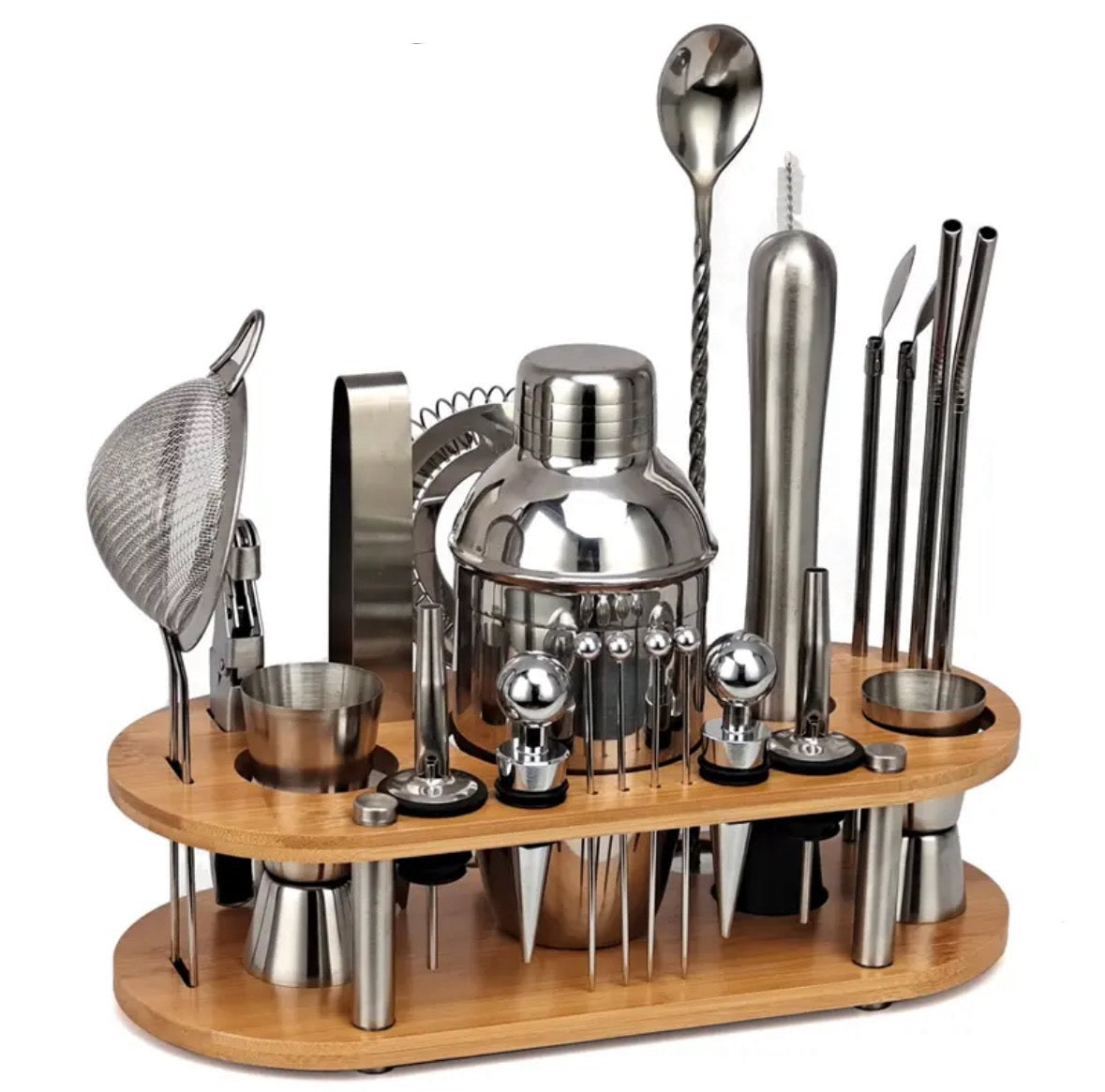 ShakerPro - Luxury 23-piece Cocktail Set for Bartenders