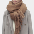 SoftGlam – Luxury Women's Scarf with a Warm Look