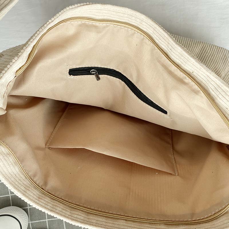 StyleLoom - Luxury Corduroy Shoulder Bag for Women