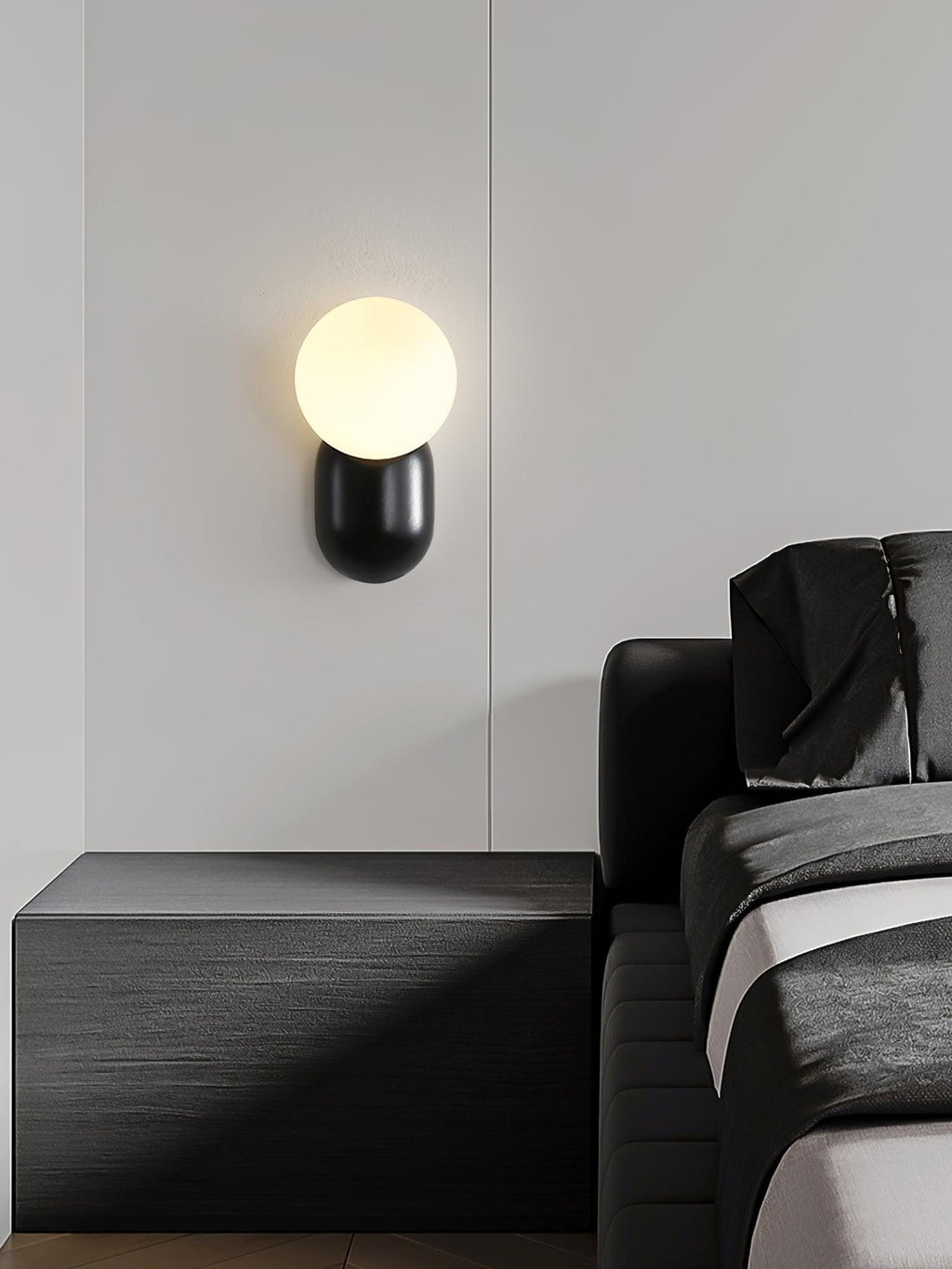 ChicGlow Resin Wall Lamp – Elegance and Energy Efficiency in One