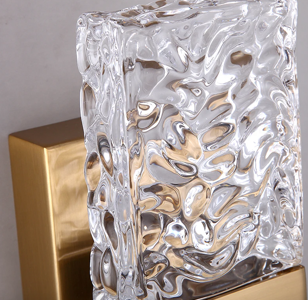 AuraCrystal - Luxury LED Crystal Wall Lamp