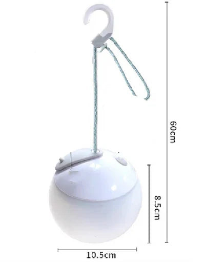 CampGlow – Retro Rechargeable Camping Lantern with USB