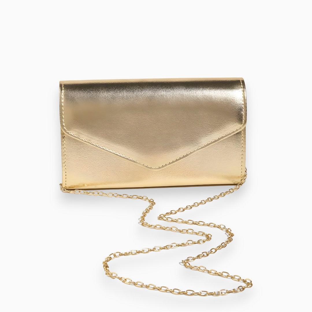 EleganceClutch – Fashionable Ruffle Clutch Bag