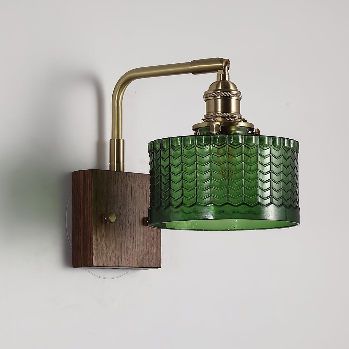 SerenLicht - Elegant Wall Lamp with Glass Scales
