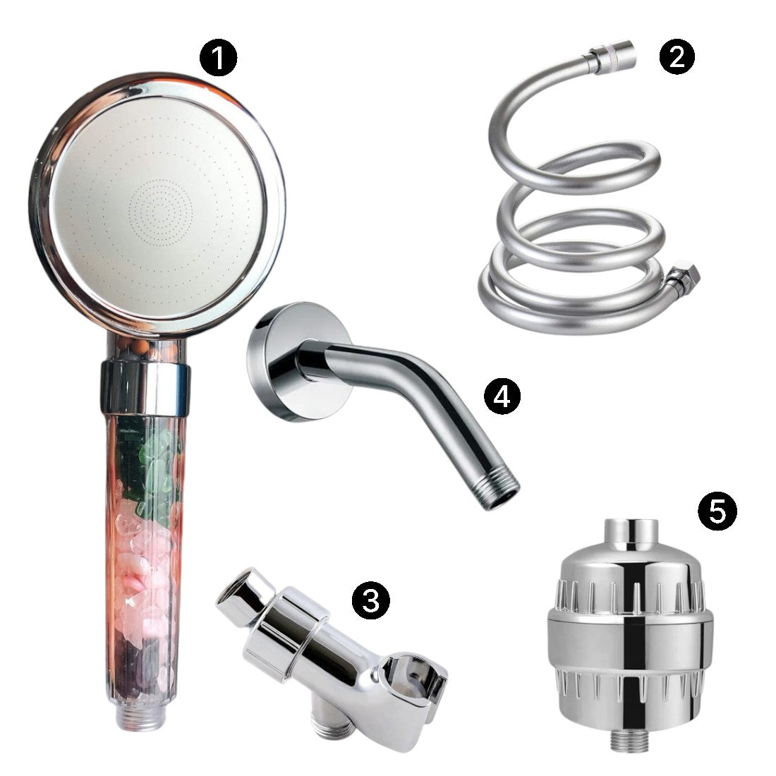 AquaVibe – Luxury Shower Head with 10 Settings