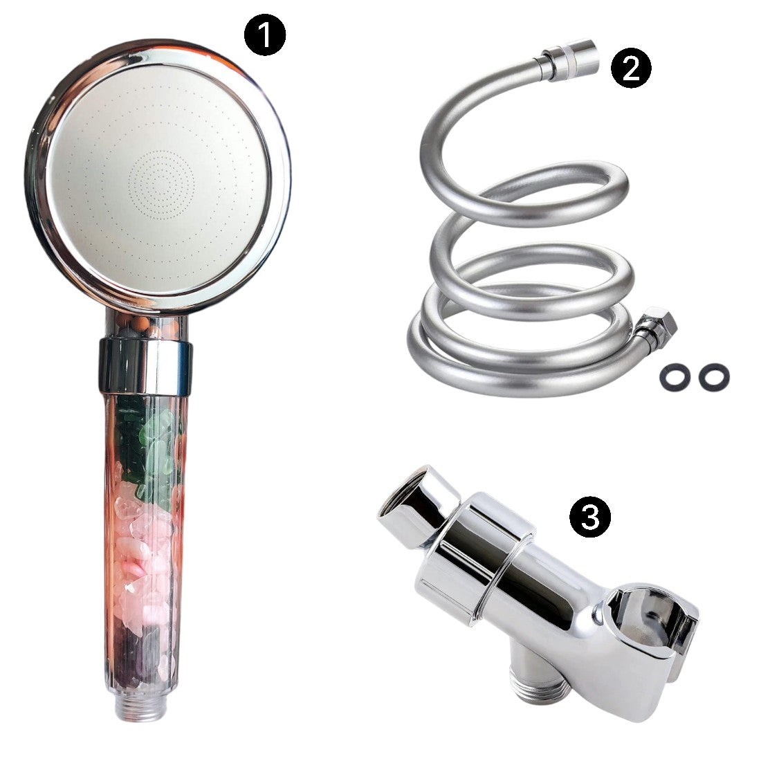 AquaVibe – Luxury Shower Head with 10 Settings