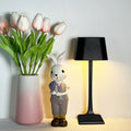 Seraphine Lumière - Wireless Rechargeable LED USB Square Table Lamp