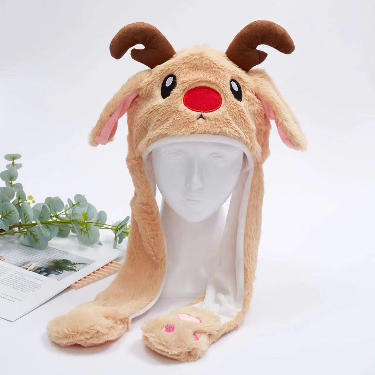 BunnyBounce Hat – Cute Hat with Movable Ears
